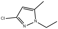 3-氯-1-乙基-5-甲基-1H-吡唑 结构式