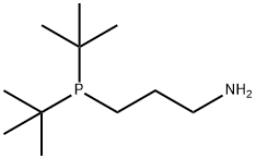 3-(DI-叔-丁基膦基)丙胺 结构式
