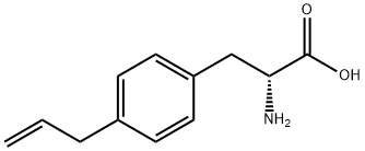 (R)-3-(4-ALLYLPHENYL)-2-AMINOPROPANOIC ACID 结构式