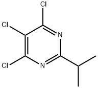 4,5,6-三氯-2-异丙基嘧啶 结构式