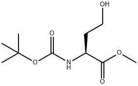 BOC-高丝氨酸甲酯 结构式