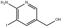 (6-氨基-5-碘吡啶-3-基)甲醇 结构式