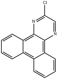 2-氯菲并[9,10-B]吡嗪 结构式