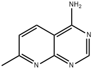 7-甲基吡啶并[2,3-D]嘧啶-4-胺 结构式