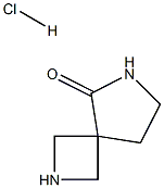 2,6-二氮杂螺[3.4]辛-5-酮盐酸盐 结构式