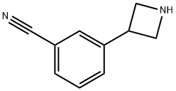 3-(氮杂环丁烷-3-基)苯甲腈盐酸盐 结构式