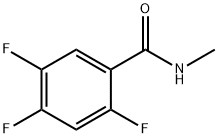 2,4,5-三氟苯甲酰甲胺 结构式