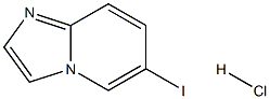 6-碘咪唑并[1,2-A]吡啶盐酸盐 结构式