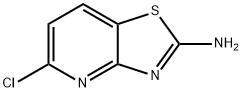 5-氯噻唑并[4,5-B]吡啶-2-胺 结构式