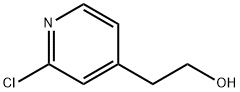 2-(2-氯吡啶-4-基)乙醇 结构式