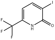 3-碘-6-(三氟甲基)吡啶-2-酚 结构式