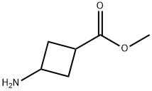 3-氨基环丁烷甲酸甲酯 结构式