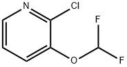 2-氯-3-二氟甲氧基吡啶 结构式
