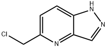 5-(氯甲基)-4-氮杂吲唑 结构式