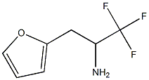 ALPHA-(三氟甲基)-2-呋喃乙胺 结构式