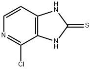 4-Chloro-1,3-dihydroiMidazo[4,5-c]pyridine-2-thione 结构式