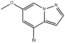4-溴-6-甲氧基吡唑并[1,5-A]吡啶 结构式
