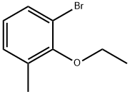 1-溴-2-乙氧基-3-甲基苯 结构式