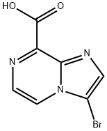 3-溴吲哚[1,2-A]吡嗪-8-羧酸 结构式