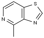 4-甲基噻唑并[4,5-C]吡啶 结构式