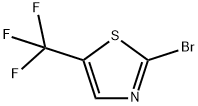 2-溴-5-(三氟甲基)噻唑 结构式
