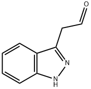 1H-indazol-3-ylacetaldehyde 结构式