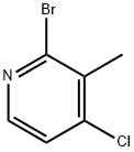 2-溴-4-氯-3-甲氧基吡啶 结构式
