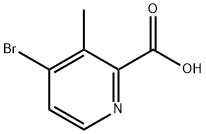 4-溴-3-甲基吡啶甲酸 结构式