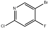5-溴-2-氯-4-氟吡啶 结构式