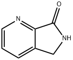 5,6-二氢-7H-吡咯并[3,4-B]吡啶-7-酮 结构式