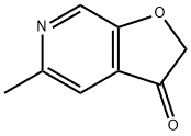 5-甲基呋喃[2,3-C]吡啶-3-酮盐酸盐 结构式