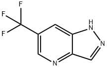 6-(三氟甲基)-1H-吡唑并[4,3-B]吡啶 结构式