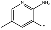 2-氨基-3-氟-5-甲基吡啶 结构式