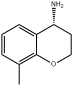 (R)-8-甲基苯并二氢吡喃-4-胺 结构式