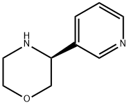 (S)-3-(吡啶-3-基)吗啉 结构式