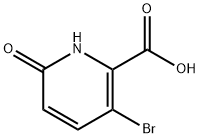 3-溴-6-羟基吡啶甲酸 结构式