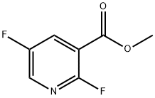 2,5-二氟烟酸甲酯 结构式