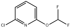 2-氯-6-二氟甲氧基吡啶 结构式