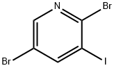 2,5-二溴-3-碘吡啶 结构式