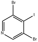 3,5-二溴-4-碘吡啶 结构式