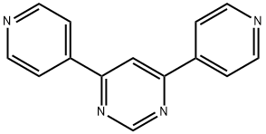 4,6-DI(PYRIDIN-4-YL)PYRIMIDINE 结构式