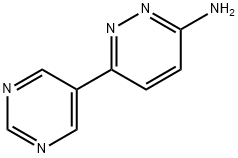 6-(pyriMidin-5-yl)pyridazin-3-aMine 结构式