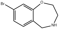 8-溴-2,3,4,5-四氢苯并[F][1,4]氧氮杂卓 结构式