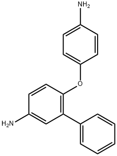 2-(4-氨基苯氧基)-5-氨基联苯 结构式