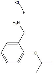 (2-ISOPROPOXYPHENYL)METHANAMINE HYDROCHLORIDE 结构式