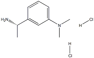 (S)-3-(1-氨基乙基)-N,N-二甲基苯胺 结构式