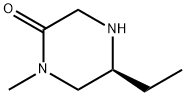 (S)-5-ETHYL-1-METHYLPIPERAZIN-2-ONE 结构式