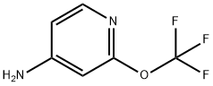 2-(三氟甲氧基)吡啶-4-胺 结构式
