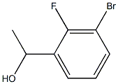 1-(3-溴-2-氟苯基)乙醇 结构式
