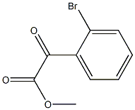 2-(2-溴苯基)-2-氧代乙酸甲酯 结构式